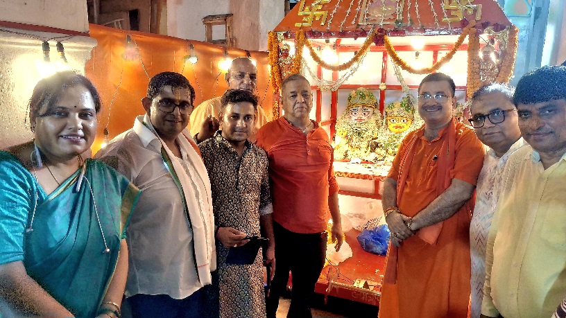 जगन्नाथ मंदिर, 6 रसेल स्ट्रीट में रथ यात्रा उत्सव मनाया गया