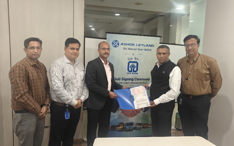 अशोक लेलैंड ने व्हीकल फाइनेंस की सुविधा देने के लिए UCO बैंक के साथ पार्टनरशिप की