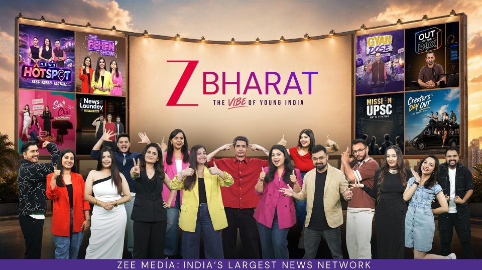 ज़ी भारत ने यंग इंडिया के वाइब को कैप्चर करने के लिए खुद को फिर से तैयार किया
