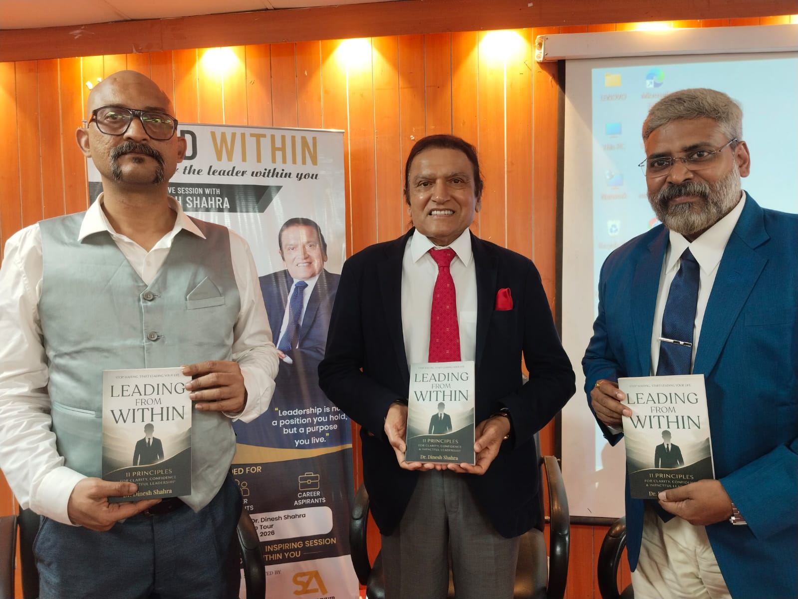 शोज़ा इवेंट्स और दिनेश शाहरा फाउंडेशन ने 20 अगस्त, 2026 को टेक्नो इंडिया कैंपस, साल्ट लेक में “लीड फ्रॉम विदिन” नाम की एक इंटरैक्टिव लीडरशिप वर्कशॉप होस्ट की